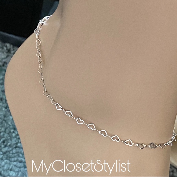 Love HEARTS Italy Sterling Silver Bracelet! NEW 925 - Picture 4 of 11